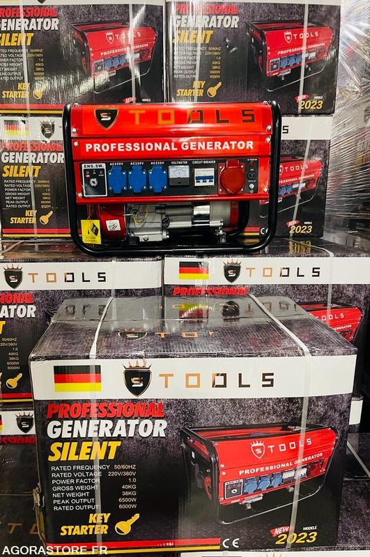 Groupe électrogène neuf jamais servi 8000 watts essence - Generaatorikomplekt: pilt 2 Groupe électrogène neuf jamais servi 8000 watts essence - Generaatorikomplekt: pilt 2