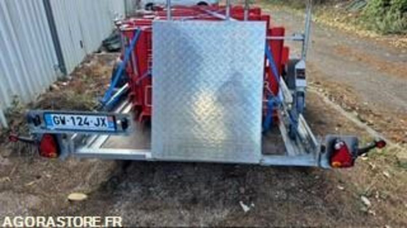 Remorque 1 essieu PTAC 1500 - chassis porte véhicule de 2024 - Haagis: pilt 4 Remorque 1 essieu PTAC 1500 - chassis porte véhicule de 2024 - Haagis: pilt 4
