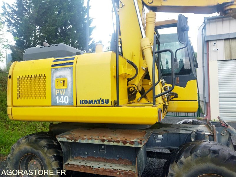 KOMATSU PW140-7 7500H - Ekskavaator: pilt 2 KOMATSU PW140-7 7500H - Ekskavaator: pilt 2