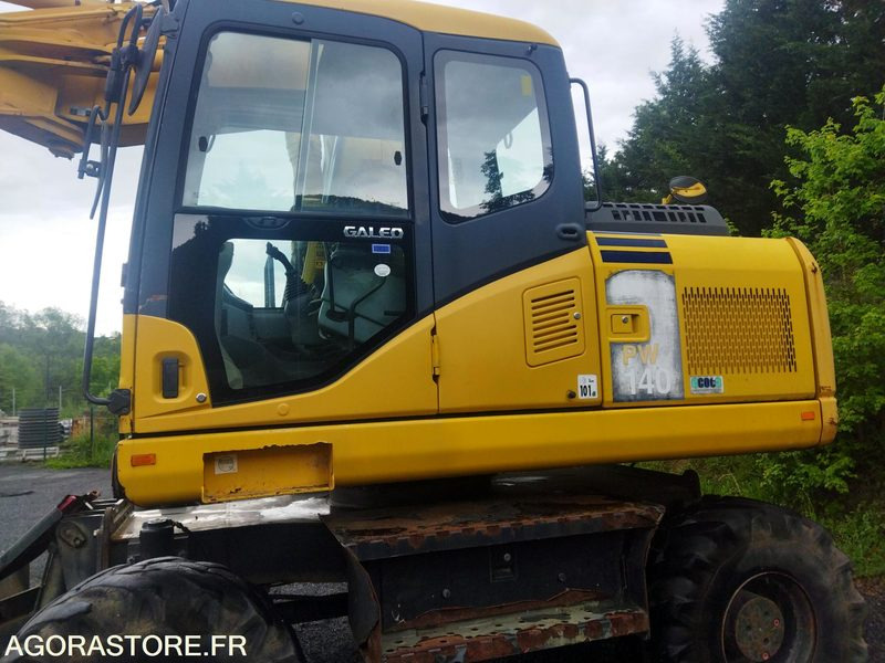 KOMATSU PW140-7 7500H - Ekskavaator: pilt 4 KOMATSU PW140-7 7500H - Ekskavaator: pilt 4