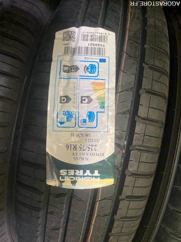 LOT DE 40 PNEUS ETE NOKIAN ROTIIVA HT LT DOT 2019 (T429321) - Rehv: pilt 1 LOT DE 40 PNEUS ETE NOKIAN ROTIIVA HT LT DOT 2019 (T429321) - Rehv: pilt 1