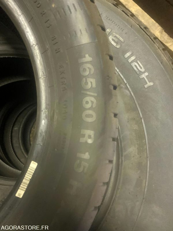 LOT DE 50 PNEUS ETE CONTINENTAL ECOCONTACT 5 165/60R15 81H DOT 2020 - ETAT NEUF - Tööriist/ Seadmed: pilt 2 LOT DE 50 PNEUS ETE CONTINENTAL ECOCONTACT 5 165/60R15 81H DOT 2020 - ETAT NEUF - Tööriist/ Seadmed: pilt 2