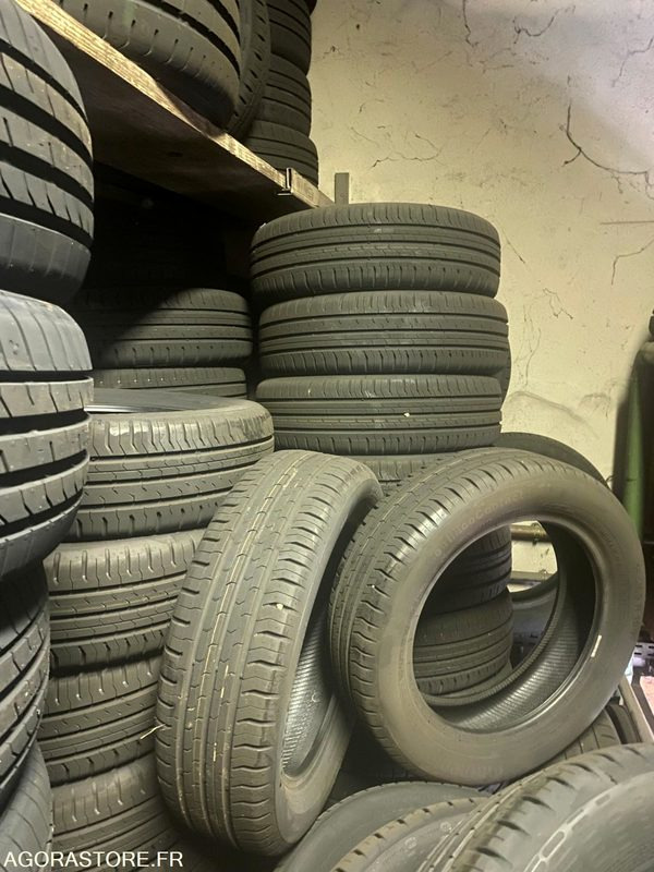 LOT DE 50 PNEUS ETE CONTINENTAL ECOCONTACT 5 165/60R15 81H DOT 2020 - ETAT NEUF - Tööriist/ Seadmed: pilt 1 LOT DE 50 PNEUS ETE CONTINENTAL ECOCONTACT 5 165/60R15 81H DOT 2020 - ETAT NEUF - Tööriist/ Seadmed: pilt 1