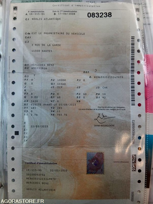 MERCEDES INTOURO N°083238 - Koolibuss: pilt 5 MERCEDES INTOURO N°083238 - Koolibuss: pilt 5