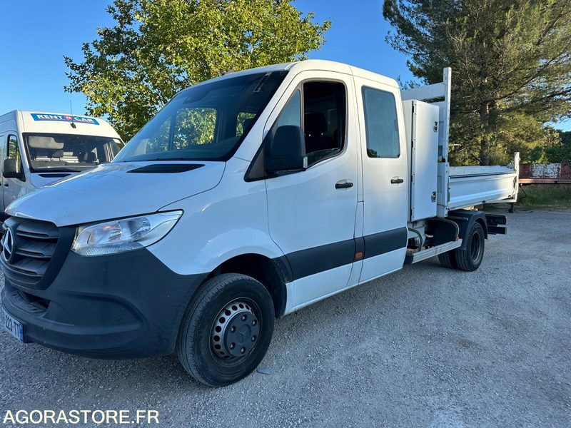 MERCEDES SPRINTER BENNE DOUBLE CABINE 514 CDI 2021 53000 KMS - Tarbesõiduk kallur: pilt 1 MERCEDES SPRINTER BENNE DOUBLE CABINE 514 CDI 2021 53000 KMS - Tarbesõiduk kallur: pilt 1