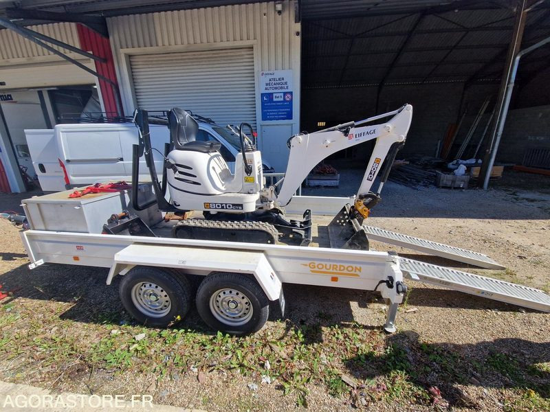 Mini Pelle 1T JCB 8010CTS + Remorque - 2023 / (NEUVE) 19 HEURES (EMF201) - Miniekskavaator: pilt 2 Mini Pelle 1T JCB 8010CTS + Remorque - 2023 / (NEUVE) 19 HEURES (EMF201) - Miniekskavaator: pilt 2