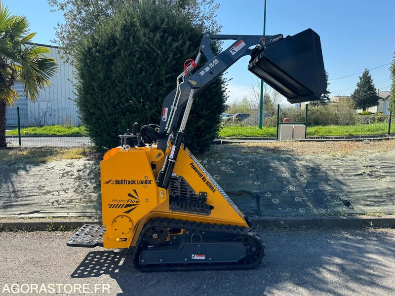Mini chargeuse porte outils à chenilles moteur Honda 22CV. - Kompaktroomiklaadur: pilt 1 Mini chargeuse porte outils à chenilles moteur Honda 22CV. - Kompaktroomiklaadur: pilt 1