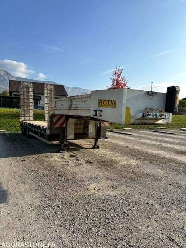 PORTE ENGINS ACTM CU23T - 2012 - Madal platvorm järelhaagis: pilt 3 PORTE ENGINS ACTM CU23T - 2012 - Madal platvorm järelhaagis: pilt 3