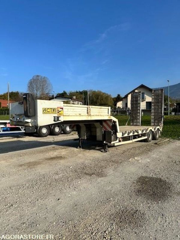 PORTE ENGINS ACTM CU23T - 2012 - Madal platvorm järelhaagis: pilt 1 PORTE ENGINS ACTM CU23T - 2012 - Madal platvorm järelhaagis: pilt 1