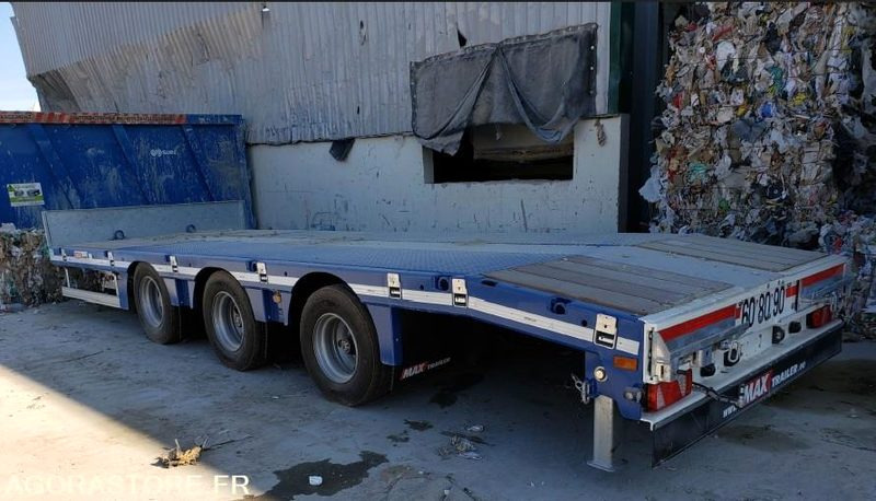 REMORQUE FAYMONVILLE PORTE ENGINS MAX TRAILER 300 3 ESSIEUX - 2021 - Poolhaagis: pilt 1 REMORQUE FAYMONVILLE PORTE ENGINS MAX TRAILER 300 3 ESSIEUX - 2021 - Poolhaagis: pilt 1