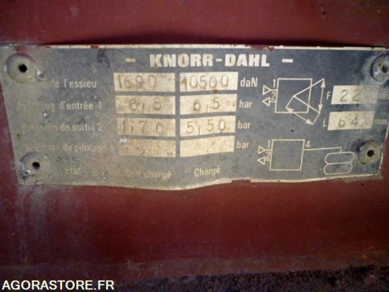 Remorque Porte Caissons KAISER ROBUSTE - Poolhaagis: pilt 5 Remorque Porte Caissons KAISER ROBUSTE - Poolhaagis: pilt 5