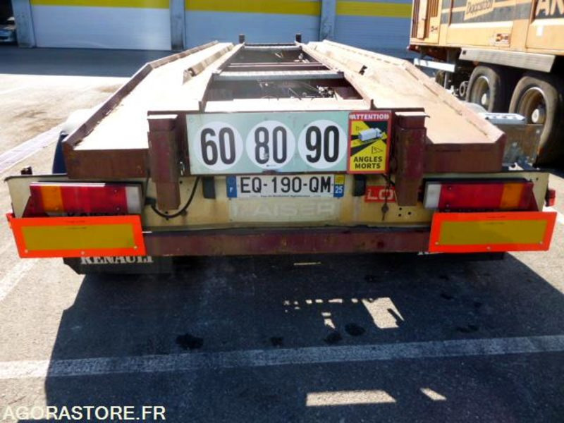 Remorque Porte Caissons KAISER ROBUSTE - Poolhaagis: pilt 2 Remorque Porte Caissons KAISER ROBUSTE - Poolhaagis: pilt 2