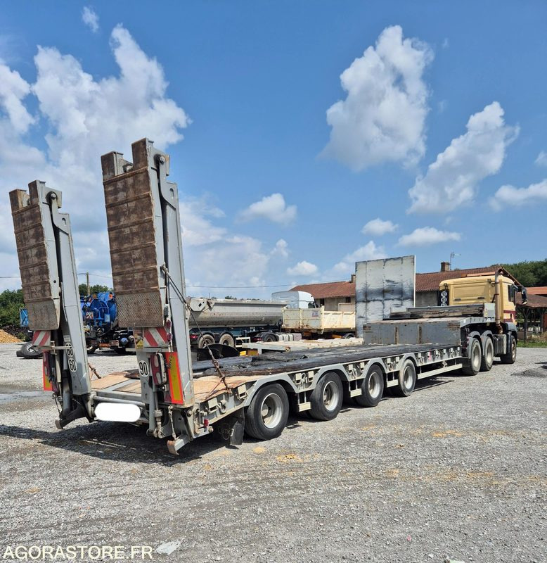 Porte engins 4 essieux - Madal platvorm järelhaagis: pilt 2 Porte engins 4 essieux - Madal platvorm järelhaagis: pilt 2