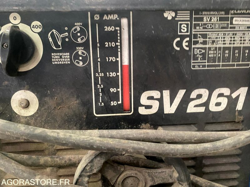Poste à souder CEMONT SV261 380V - Ehitusseade: pilt 4 Poste à souder CEMONT SV261 380V - Ehitusseade: pilt 4
