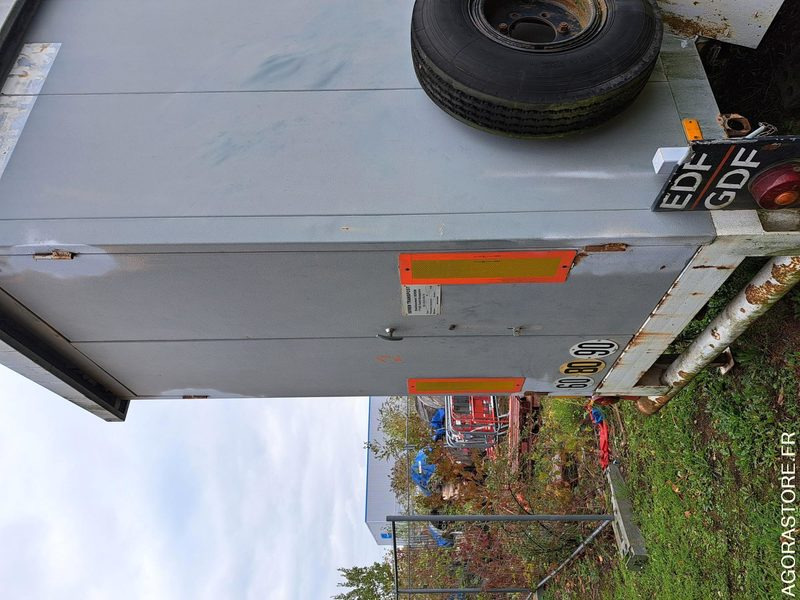 REMORQUE EQUIPEE TRANSFORMATEUR - Ehitusseade, Haagis: pilt 4 REMORQUE EQUIPEE TRANSFORMATEUR - Ehitusseade, Haagis: pilt 4