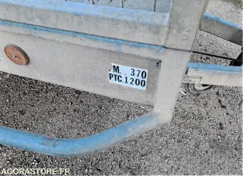 REMORQUE FREINEE AVEC CARTE GRISE - Aiaseadmed: pilt 4 REMORQUE FREINEE AVEC CARTE GRISE - Aiaseadmed: pilt 4