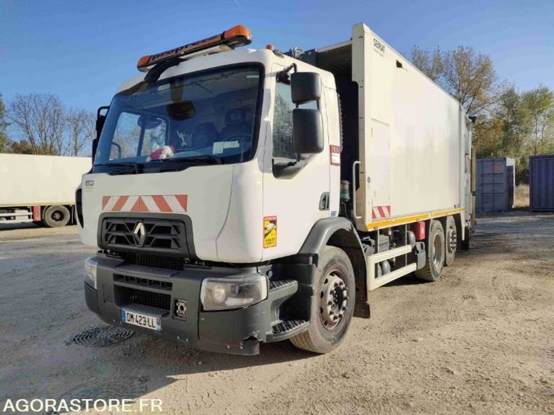 RENAULT D26 WIDE 320.26-E6 - BOM 20m3 CARGOPAC II - 2014 / 306697 KM (DM423LL) - Prügiauto: pilt 1 RENAULT D26 WIDE 320.26-E6 - BOM 20m3 CARGOPAC II - 2014 / 306697 KM (DM423LL) - Prügiauto: pilt 1
