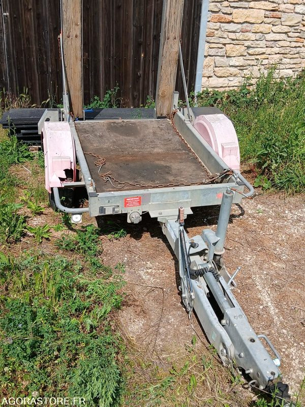 Remorque PORTE ROULEAU HUBIERE - Platvormhaagis/ Madelhaagis: pilt 1 Remorque PORTE ROULEAU HUBIERE - Platvormhaagis/ Madelhaagis: pilt 1