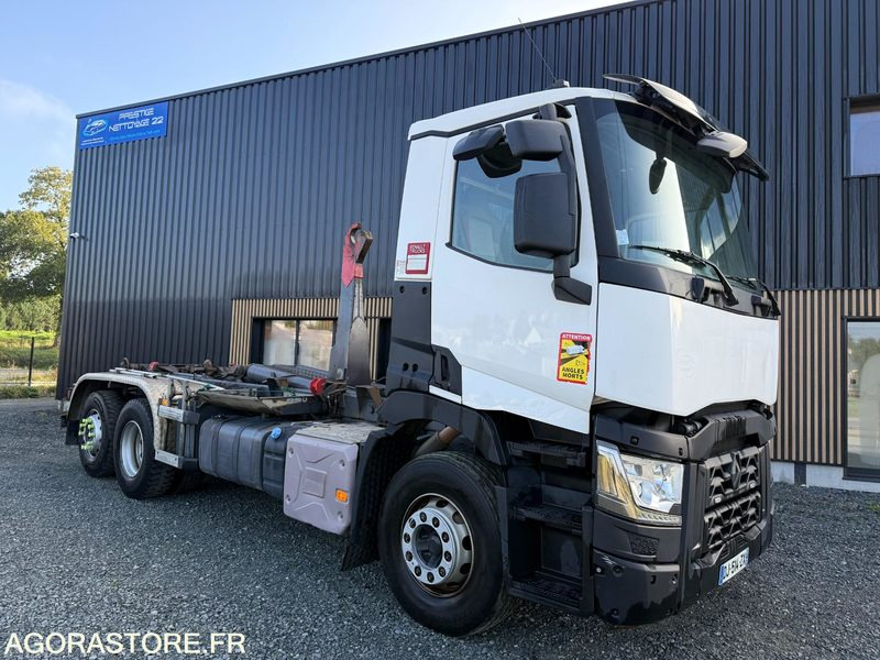 Renault C430 boite automatique polybenne ampliroll dalby - 446800KM - 2014 - Konkstõstukiga veoauto: pilt 1 Renault C430 boite automatique polybenne ampliroll dalby - 446800KM - 2014 - Konkstõstukiga veoauto: pilt 1