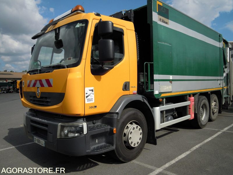 Renault Premium 380 6x2 DXI 11 équipé d'une benne SEMAT OM Série 14000 - Prügiauto: pilt 1 Renault Premium 380 6x2 DXI 11 équipé d'une benne SEMAT OM Série 14000 - Prügiauto: pilt 1