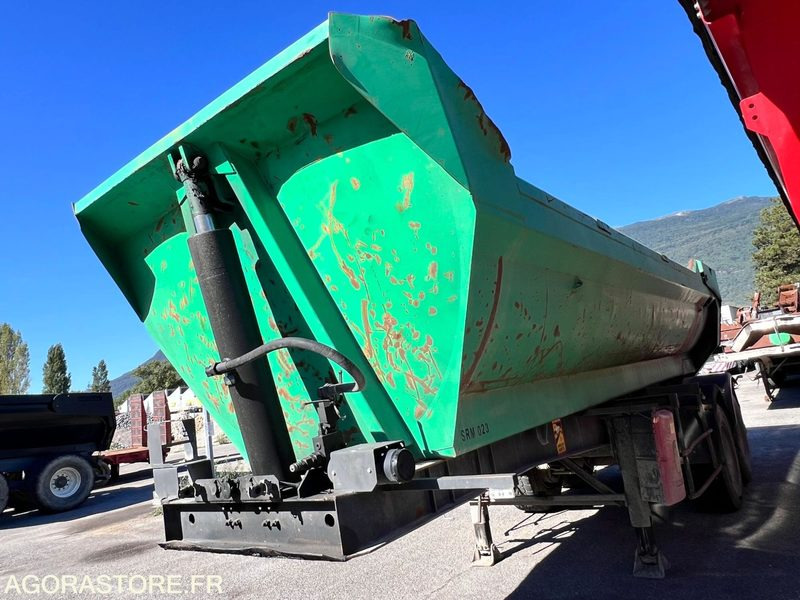 Semi remorque benne 2 essieux Metaco - Année 2001 - Kallur-poolhaagis: pilt 2 Semi remorque benne 2 essieux Metaco - Année 2001 - Kallur-poolhaagis: pilt 2