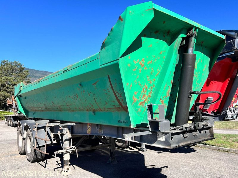 Semi remorque benne 2 essieux Metaco - Année 2001 - Kallur-poolhaagis: pilt 1 Semi remorque benne 2 essieux Metaco - Année 2001 - Kallur-poolhaagis: pilt 1