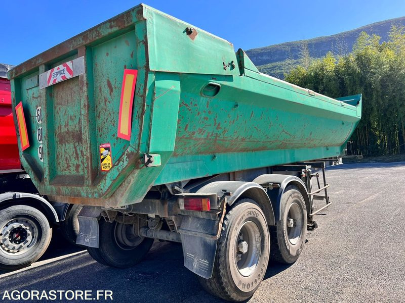 Semi remorque benne 2 essieux Metaco - Année 2001 - Kallur-poolhaagis: pilt 4 Semi remorque benne 2 essieux Metaco - Année 2001 - Kallur-poolhaagis: pilt 4