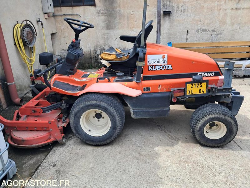 TONDEUSE AUTOPORTEE FRONTALE F3560 KUBOTA - Muruniiduk: pilt 1 TONDEUSE AUTOPORTEE FRONTALE F3560 KUBOTA - Muruniiduk: pilt 1