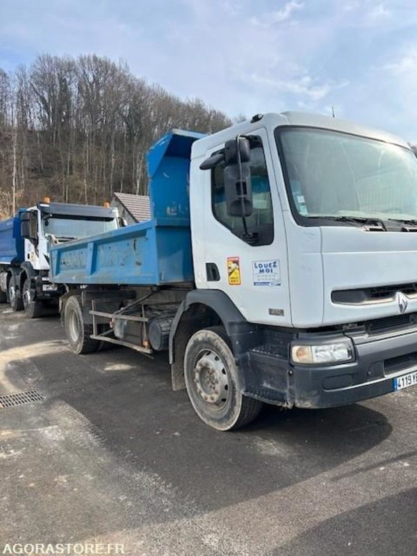 CAMION BI-BENNE RENAULT PREMIUM 270 DCI 420 000 KM 2002 - Veoauto: pilt 1 CAMION BI-BENNE RENAULT PREMIUM 270 DCI 420 000 KM 2002 - Veoauto: pilt 1