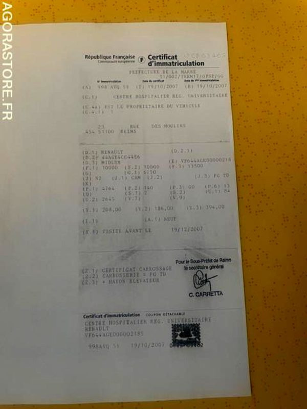 POID LOURD RENAULT MIDLUM - Veoauto: pilt 4 POID LOURD RENAULT MIDLUM - Veoauto: pilt 4