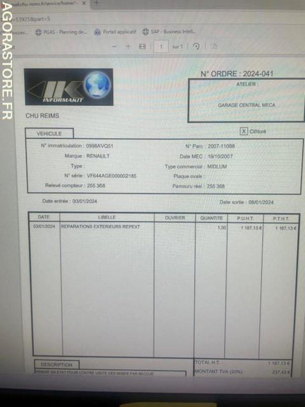 POID LOURD RENAULT MIDLUM - Veoauto: pilt 5 POID LOURD RENAULT MIDLUM - Veoauto: pilt 5