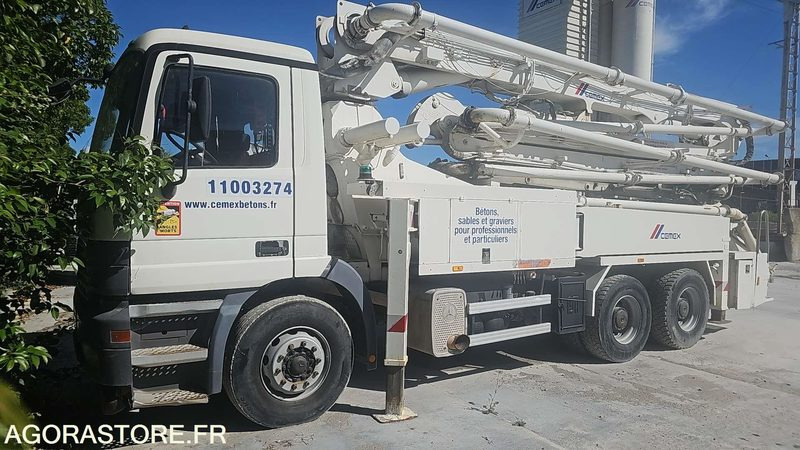POMPE A BETON MERCEDES ACTROS - 2003 - EXCLUSIVEMENT POUR EXPORT - Veoauto: pilt 1 POMPE A BETON MERCEDES ACTROS - 2003 - EXCLUSIVEMENT POUR EXPORT - Veoauto: pilt 1