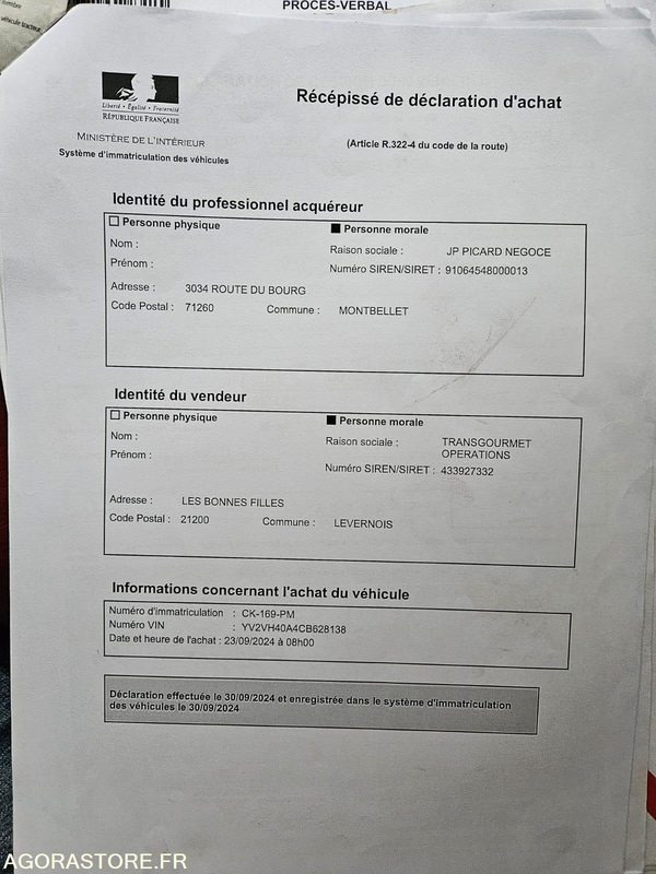 Porteur Volvo frigo - Veoauto: pilt 5 Porteur Volvo frigo - Veoauto: pilt 5