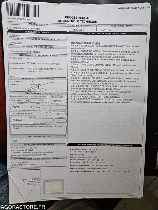 Porteur Volvo frigo - Veoauto: pilt 4 Porteur Volvo frigo - Veoauto: pilt 4