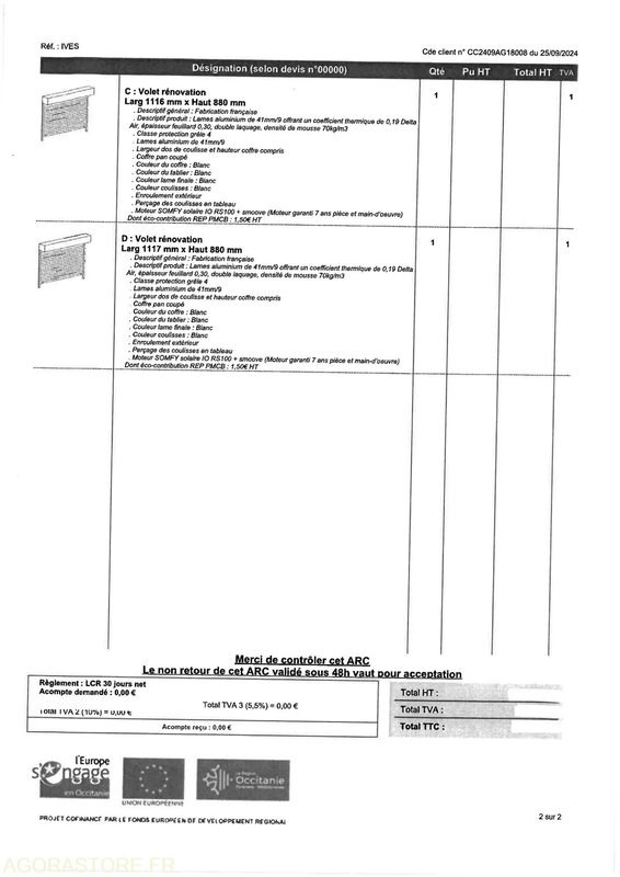 Volets roulants solaires HEROAL - Tööriist/ Seadmed: pilt 5 Volets roulants solaires HEROAL - Tööriist/ Seadmed: pilt 5