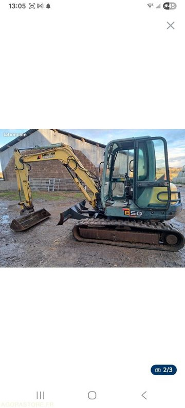 Yanmar b50 PELLE 5T5 - Ekskavaator: pilt 2 Yanmar b50 PELLE 5T5 - Ekskavaator: pilt 2