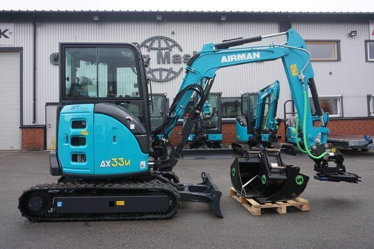 Airman AX 33 U - Miniekskavaator: pilt 1 Airman AX 33 U - Miniekskavaator: pilt 1