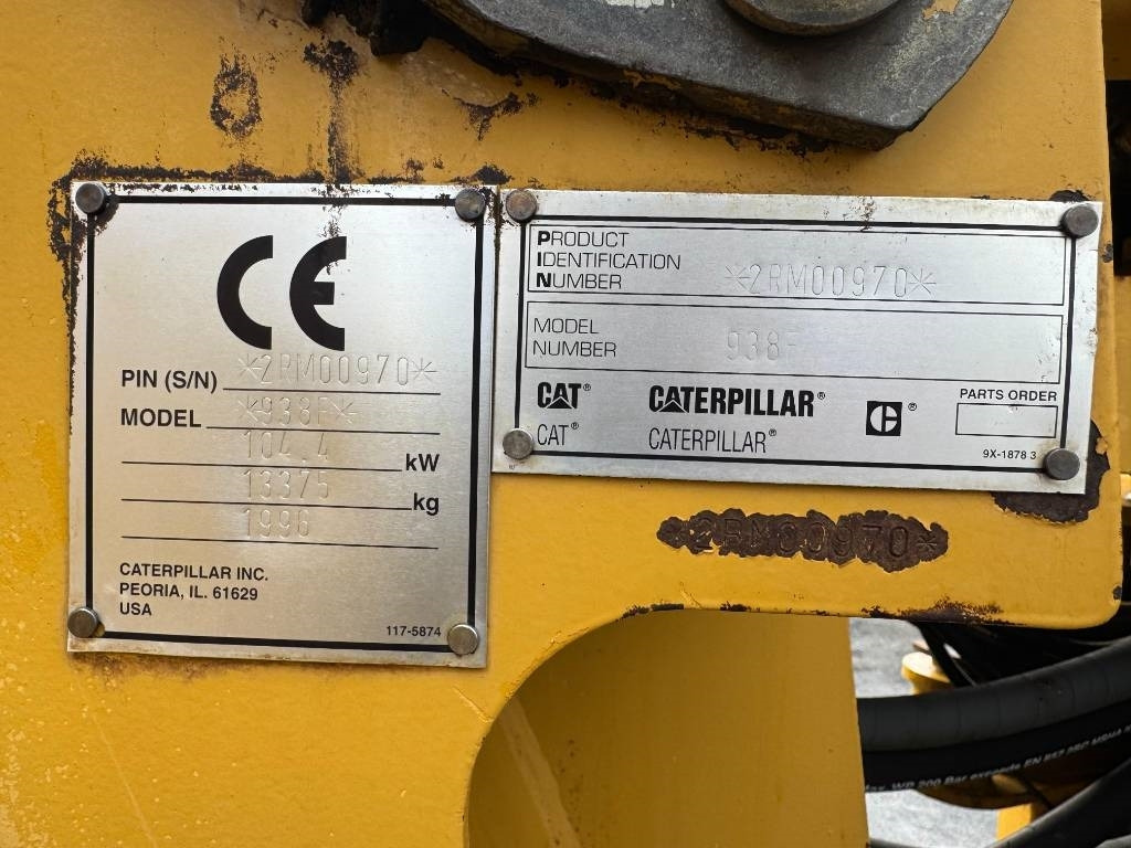 Rataslaadur CAT 938 F II: pilt 8 Rataslaadur CAT 938 F II: pilt 8