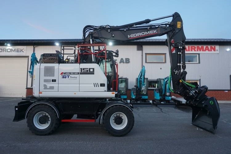 Hidromek HMK 150 WR-5 - Ratastel ekskavaator: pilt 1 Hidromek HMK 150 WR-5 - Ratastel ekskavaator: pilt 1