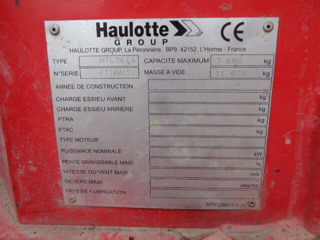 Teleskooplaadur Haulotte HTL3614: pilt 14