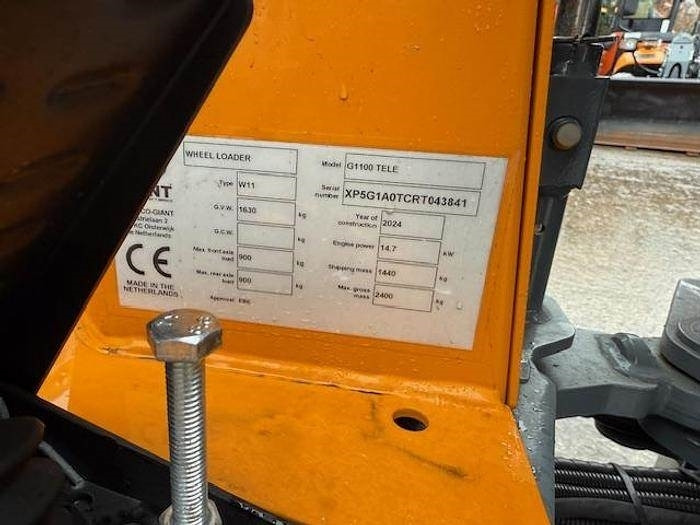 Uus Rataslaadur GiANT G1100: pilt 7