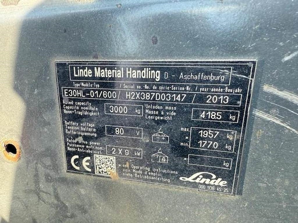 Elektritõstuk Linde E30 HL – 01/600: pilt 8