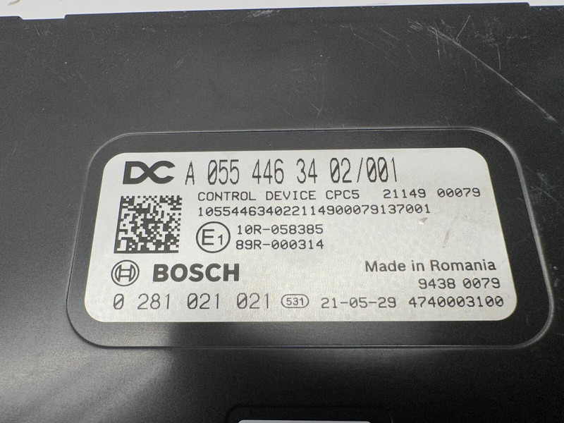 Bosch CPC5 control unit - Mootori juhtimisseade - Veoauto: pilt 3 Bosch CPC5 control unit - Mootori juhtimisseade - Veoauto: pilt 3