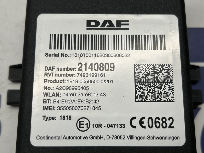 DAF GPS module - Mootori juhtimisseade - Veoauto: pilt 4 DAF GPS module - Mootori juhtimisseade - Veoauto: pilt 4
