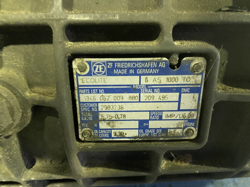 Iveco - Käigukast - Veoauto: pilt 4 Iveco - Käigukast - Veoauto: pilt 4