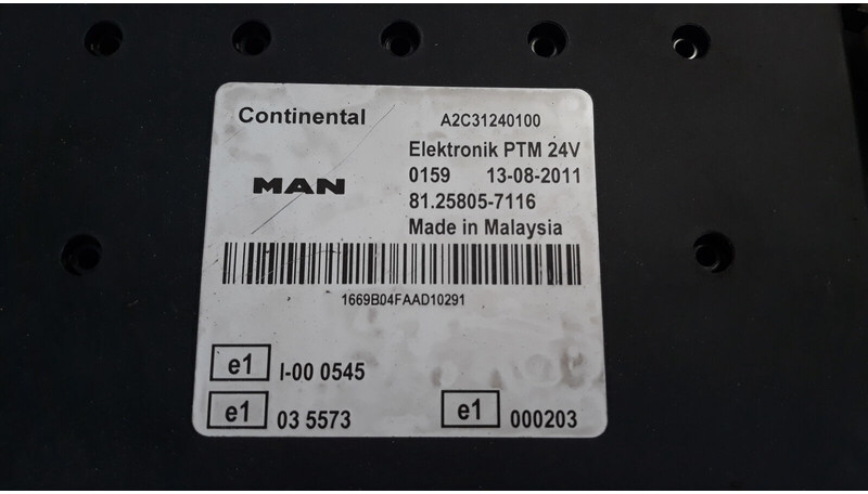 MAN D2676 EURO 5 ECU set - Mootori juhtimisseade - Veoauto: pilt 4 MAN D2676 EURO 5 ECU set - Mootori juhtimisseade - Veoauto: pilt 4