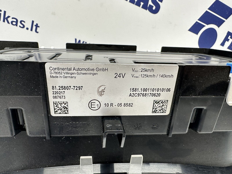 MAN EURO 6 2022 - Armatuurlaud - Veoauto: pilt 3 MAN EURO 6 2022 - Armatuurlaud - Veoauto: pilt 3