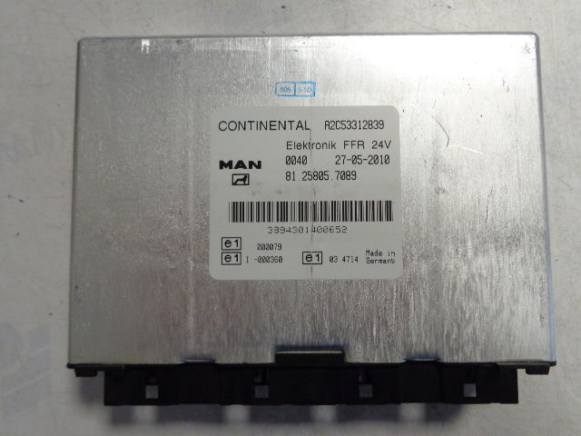 MAN elektronik FFR control unit - Mootori juhtimisseade - Veoauto: pilt 1 MAN elektronik FFR control unit - Mootori juhtimisseade - Veoauto: pilt 1