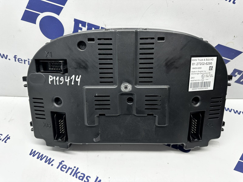 MAN instrument cluster, dashboard - Armatuurlaud - Veoauto: pilt 2 MAN instrument cluster, dashboard - Armatuurlaud - Veoauto: pilt 2