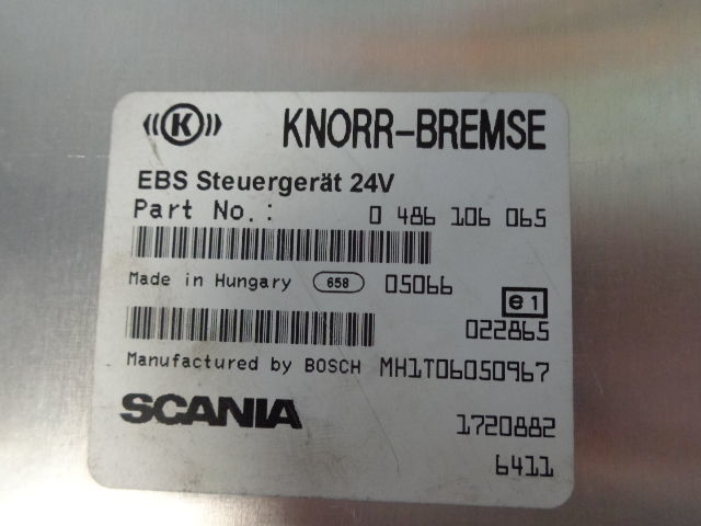 Scania EBS control units 1863489, 1888379, 1863280, 1860636, 1766306, 1 - Mootori juhtimisseade - Veoauto: pilt 5 Scania EBS control units 1863489, 1888379, 1863280, 1860636, 1766306, 1 - Mootori juhtimisseade - Veoauto: pilt 5